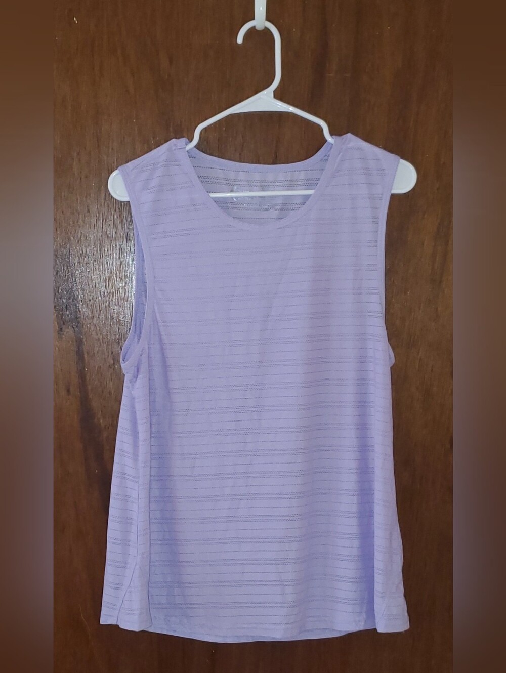Zyia Active Lux Lavender Sleeveless Muscle Tank Top Sz Xl